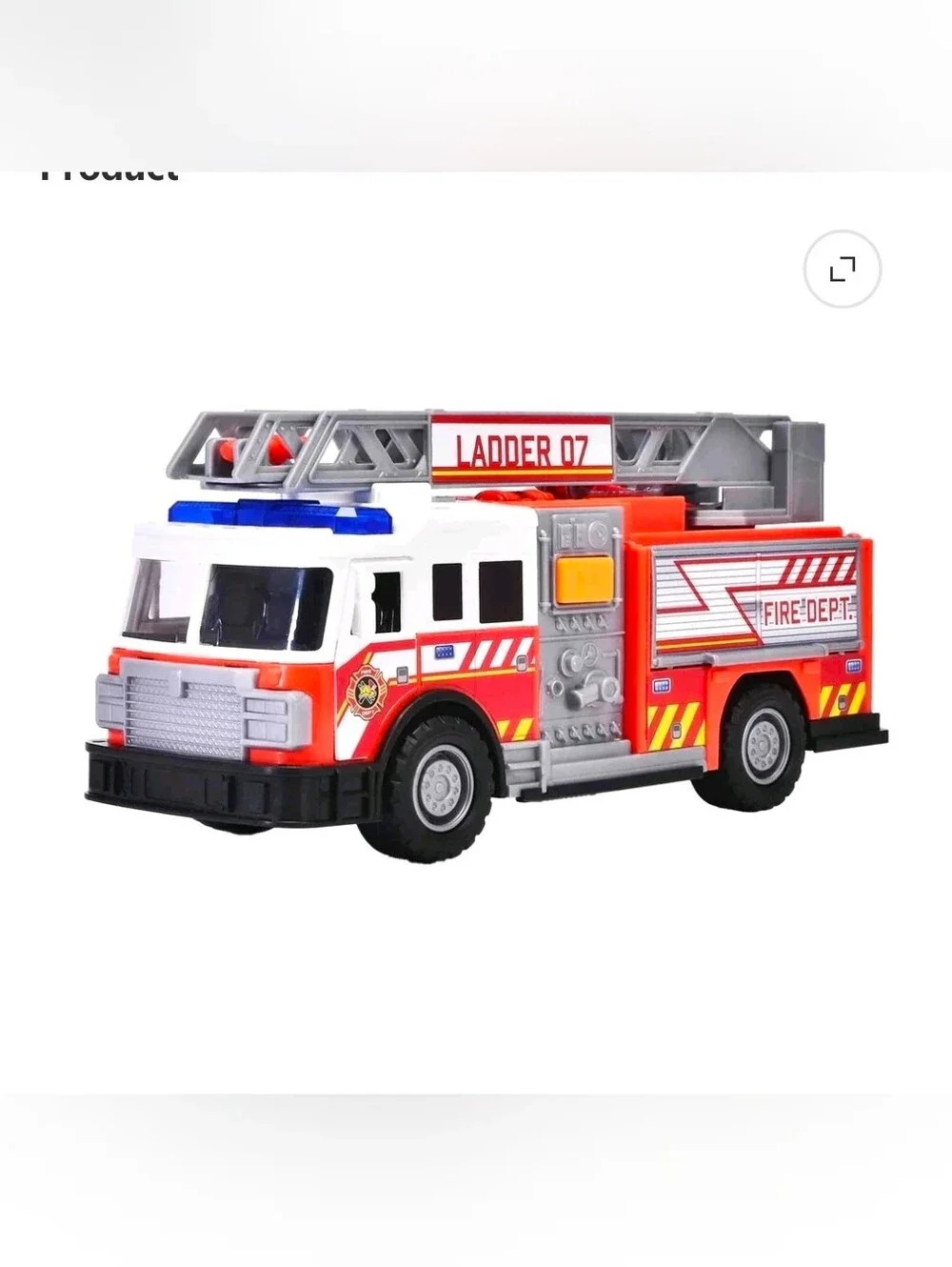 Adventure Force Fire Truck Play Vehicle
